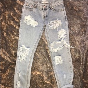 One teaspoon distressed jeans